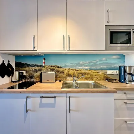 Appartement Haus Am Meer, Whg 155, Landseite Mit Inselblick 7og *